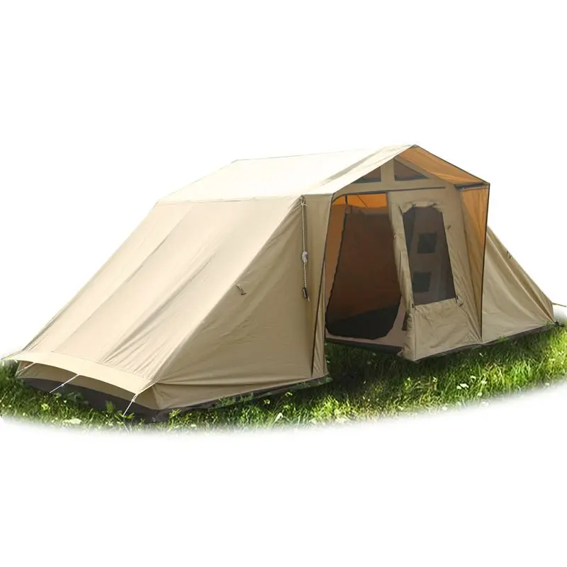 Heavy Duty Safari Cotton Bell Tent Four Season Waterproof Tent For Camping