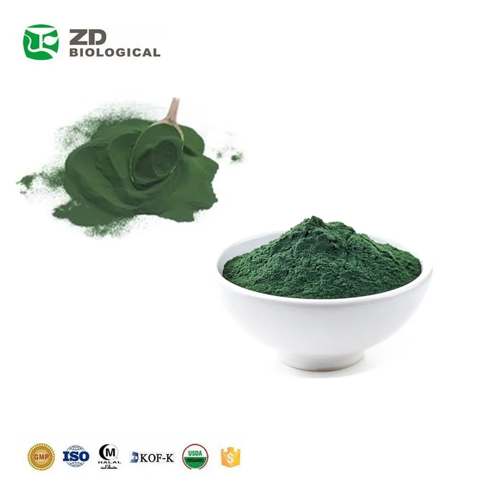 
Iso certified companies manufacturers 100% Pure Spirulina Powder 