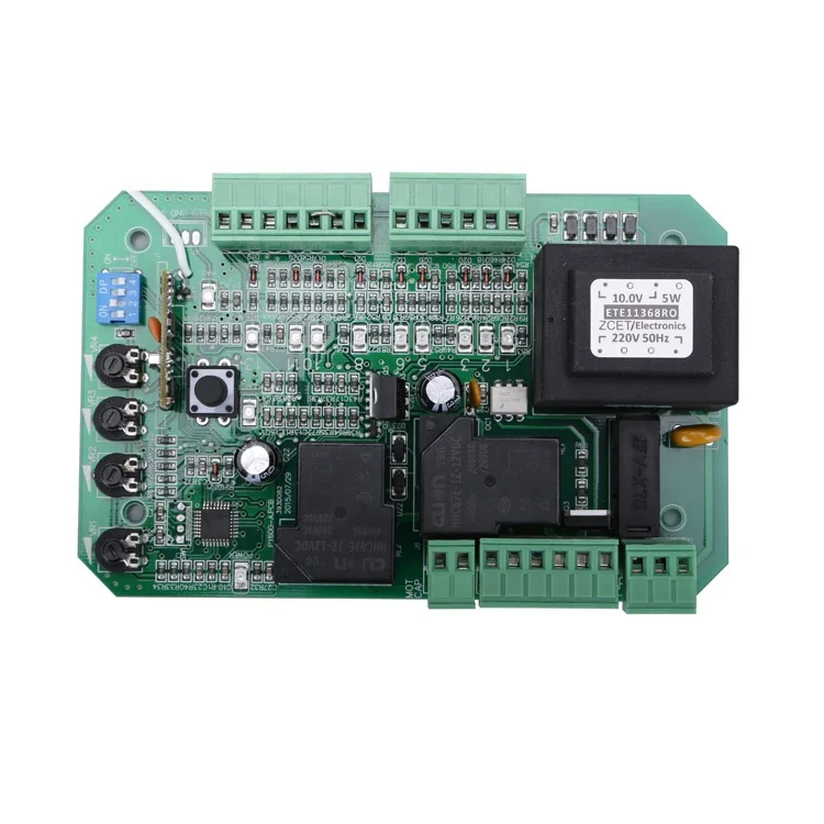 Intelligent Cutomerized control board for automatic sliding gate control board with soft start slow stop function