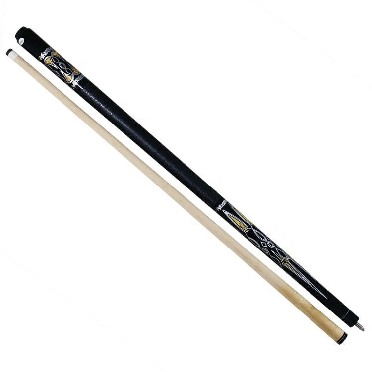 Christmas Gift Two-piece 8 ball Pool Table Que Stick Billiard Cue 13mm 145cm