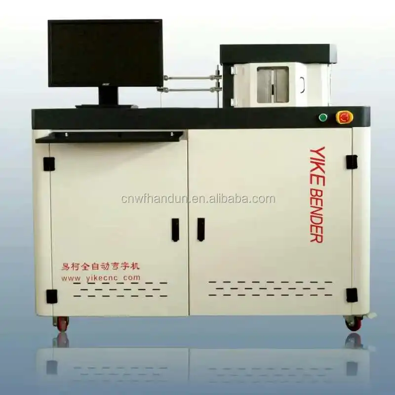 YIKE-6L-C металлическая рекламная машина для печати букв с высокой точностью