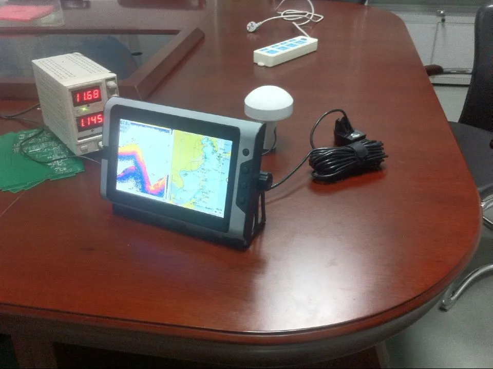 Phiradar color fish finder Marine chartplotter sonar fish finder