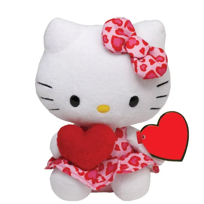 CHStoy оптовая продажа милые плюшевые игрушки Hello Kitty на заказ детские подарок день рождения День святого Валентина для