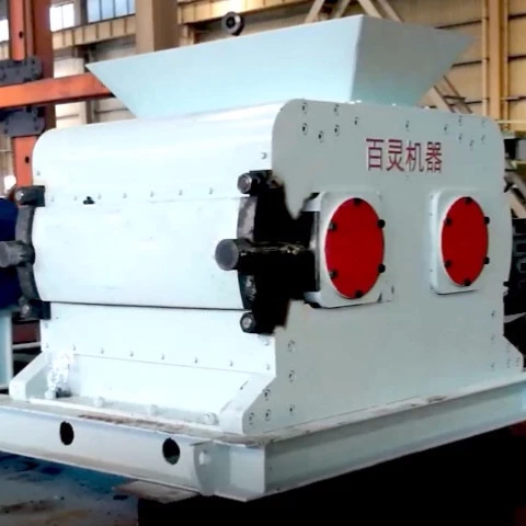 Brand new coal limestone  feldspar roller crusher from direct factory