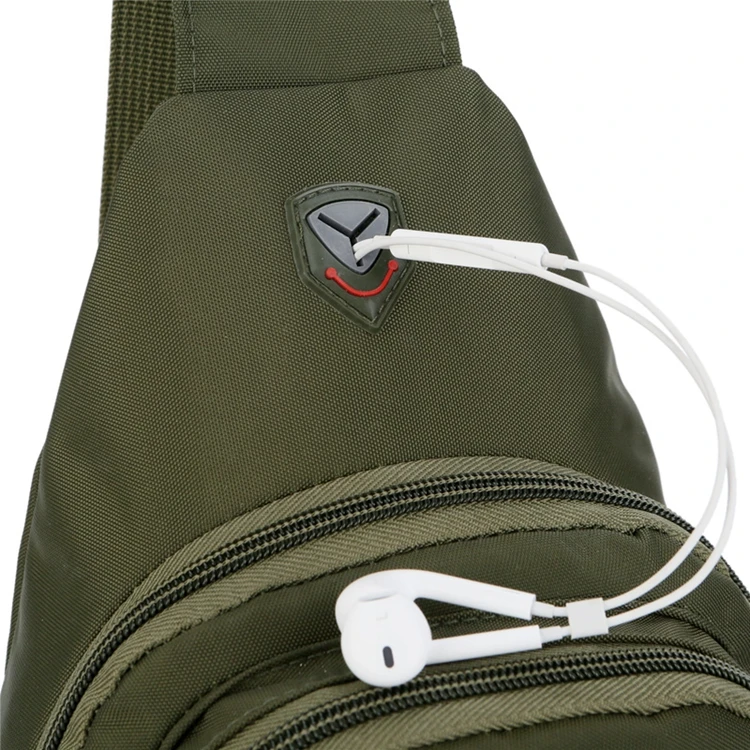 high quality man male waterproof fashion new chest bag lady sling bag from china