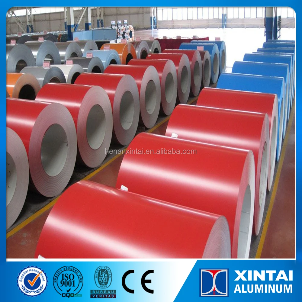 1100 1050 1060 3003 3005 3004 PE Color Coated Aluminium Coil
