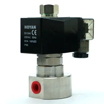 0-200bar 0-2900PSI Normally Open High Pressure Solenoid Valve Standard Pilot AC110V AC220V 24V DC 12V DC Medium Temperature SPG