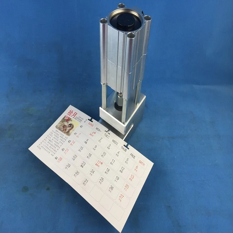 Customized punching machine for leather materials