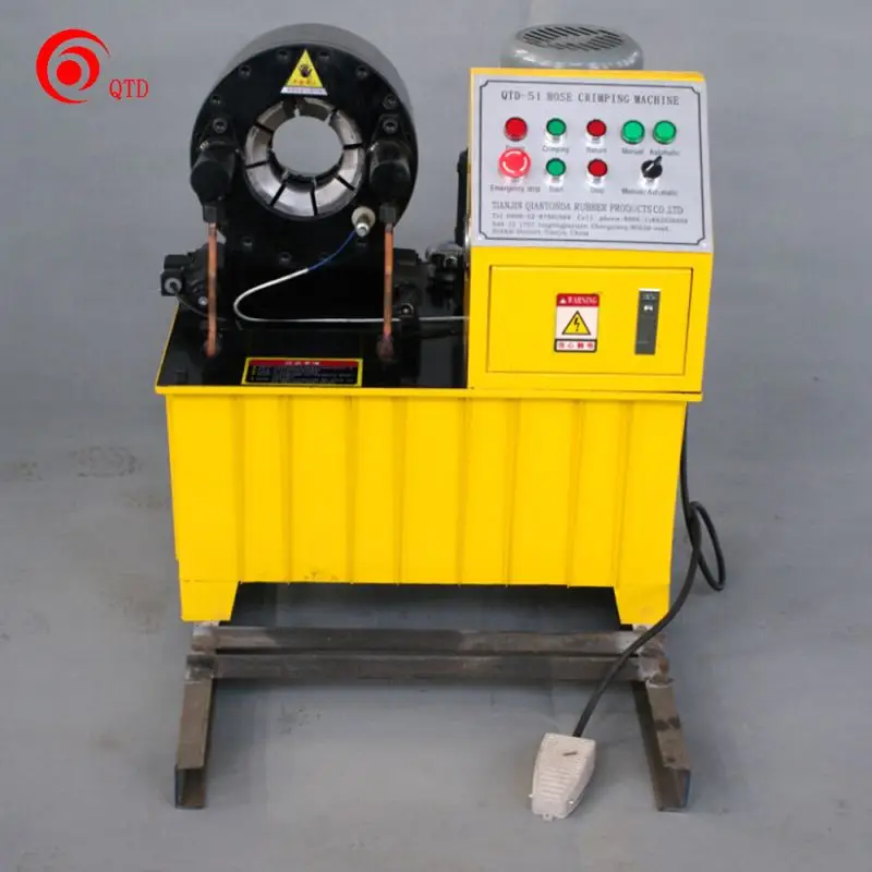 Оптовая продажа! Новинка 2013 лидер продаж пресс-форма с быстрой заменой гидравлического шланга ОБЖИМНАЯ машина QTD51