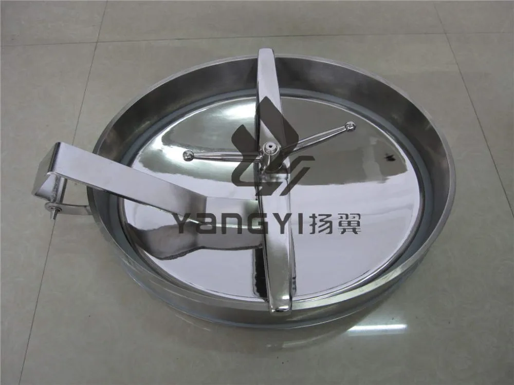 Крышки из нержавеющей стали, санитарный резервуар