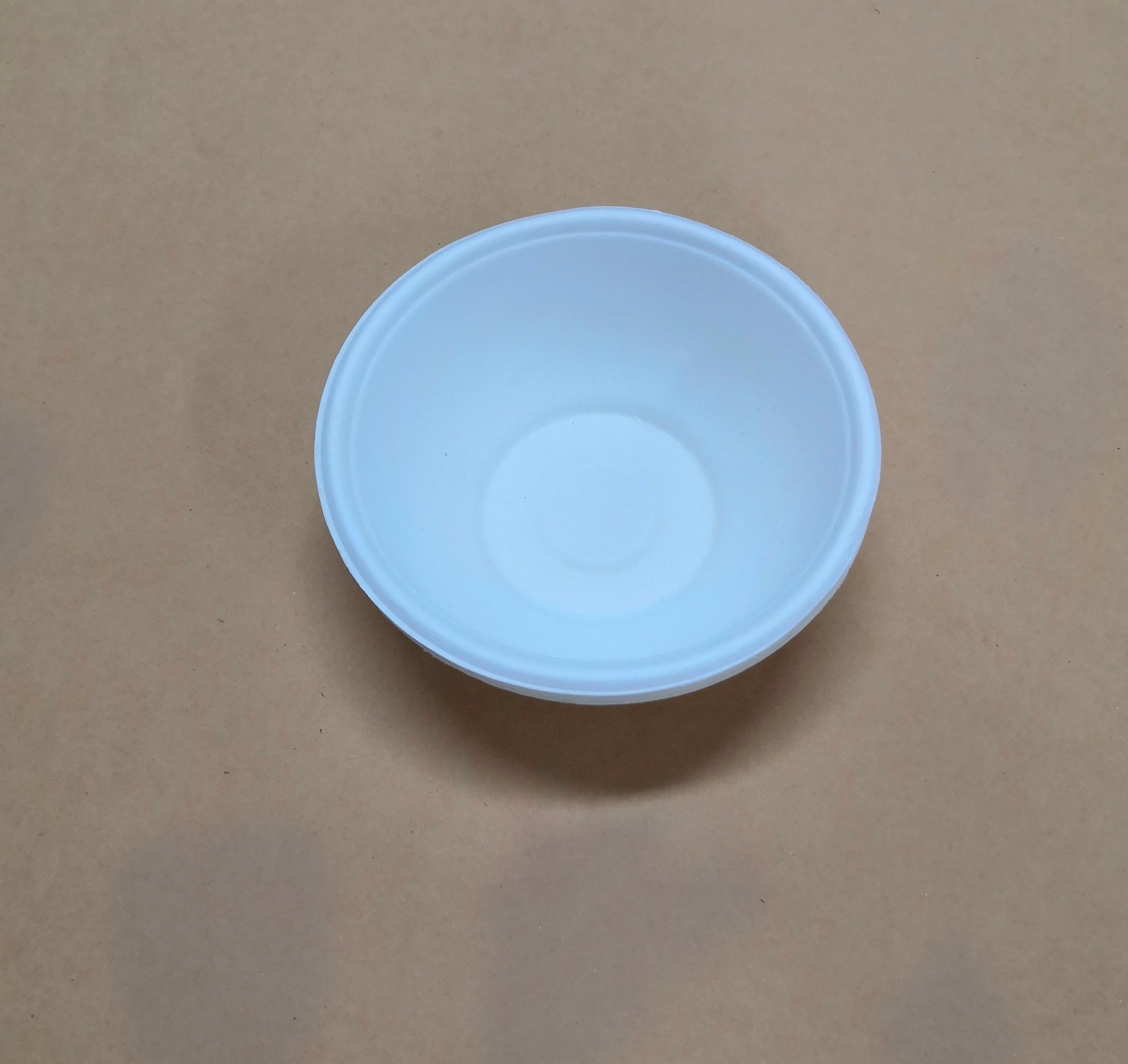 Bio-degradable Round Natural Disposable Sugarcane Bagasse Pulp Fiber Bowl 500ml 750ml Paper Salad Serving Paper Bowl