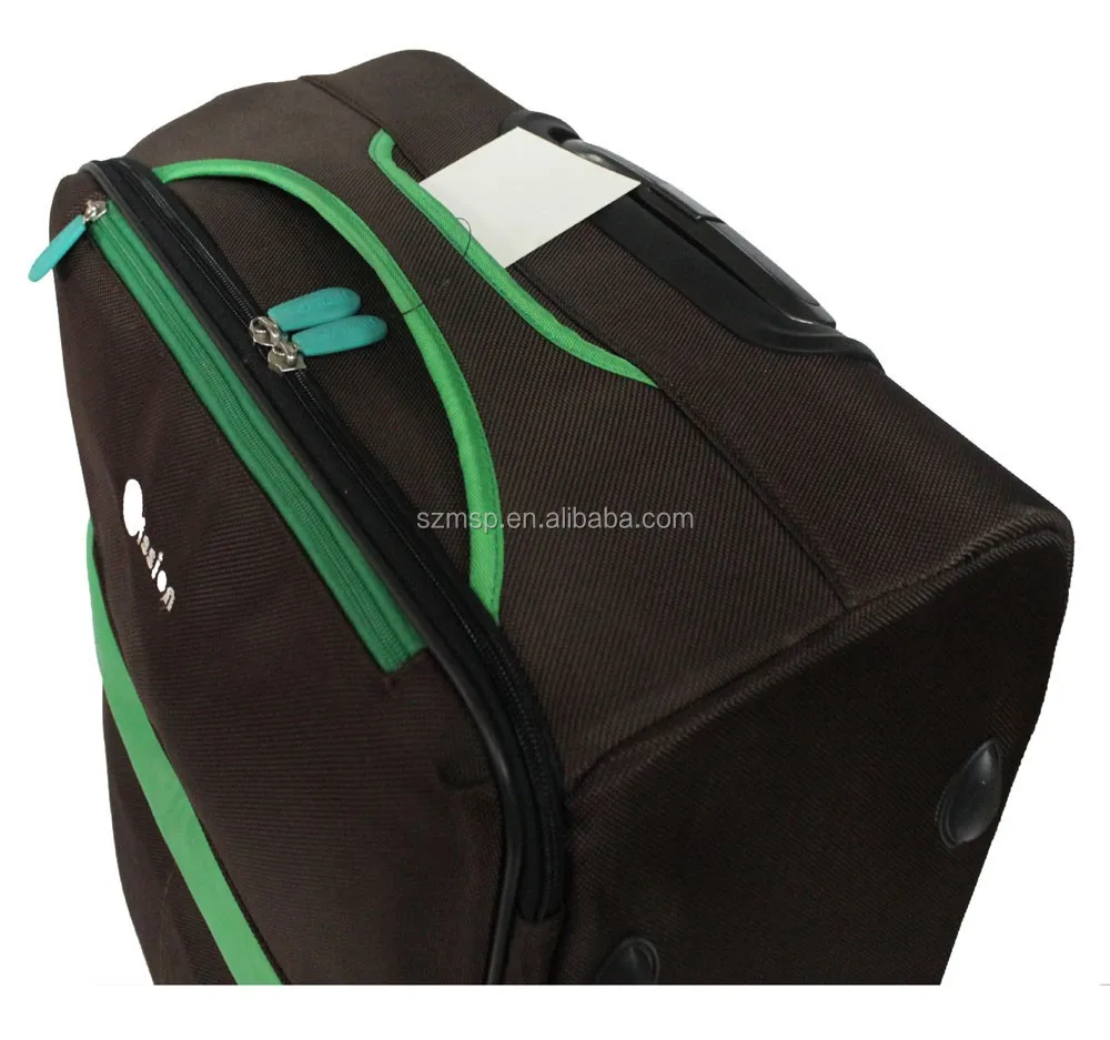 Unisex 360 Degree Noiseless Soft Trolley Luggage Case Custom Brand Airline Travel Bag New Design New Design Airline Unisex