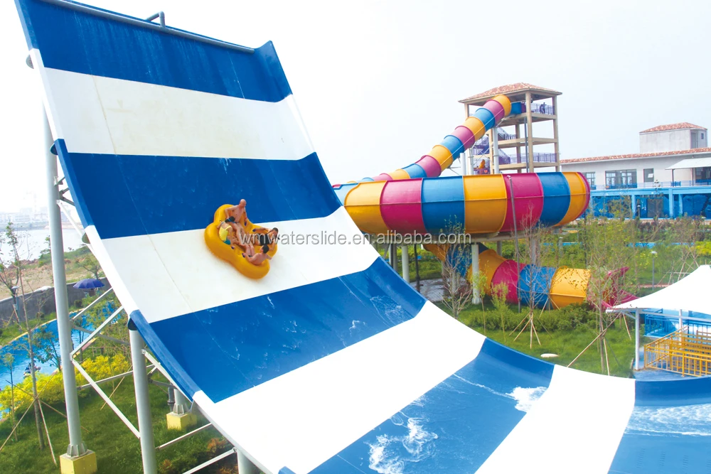Adult Outdoor Water Slide Park Equipment on Sale Big Adult Water Slide for Outdoor Use