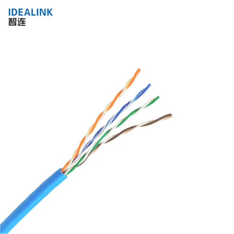 Оптовая цена Стандартный медь 50Ft Cat 6 Cat 6E Utp кабель для компьютера