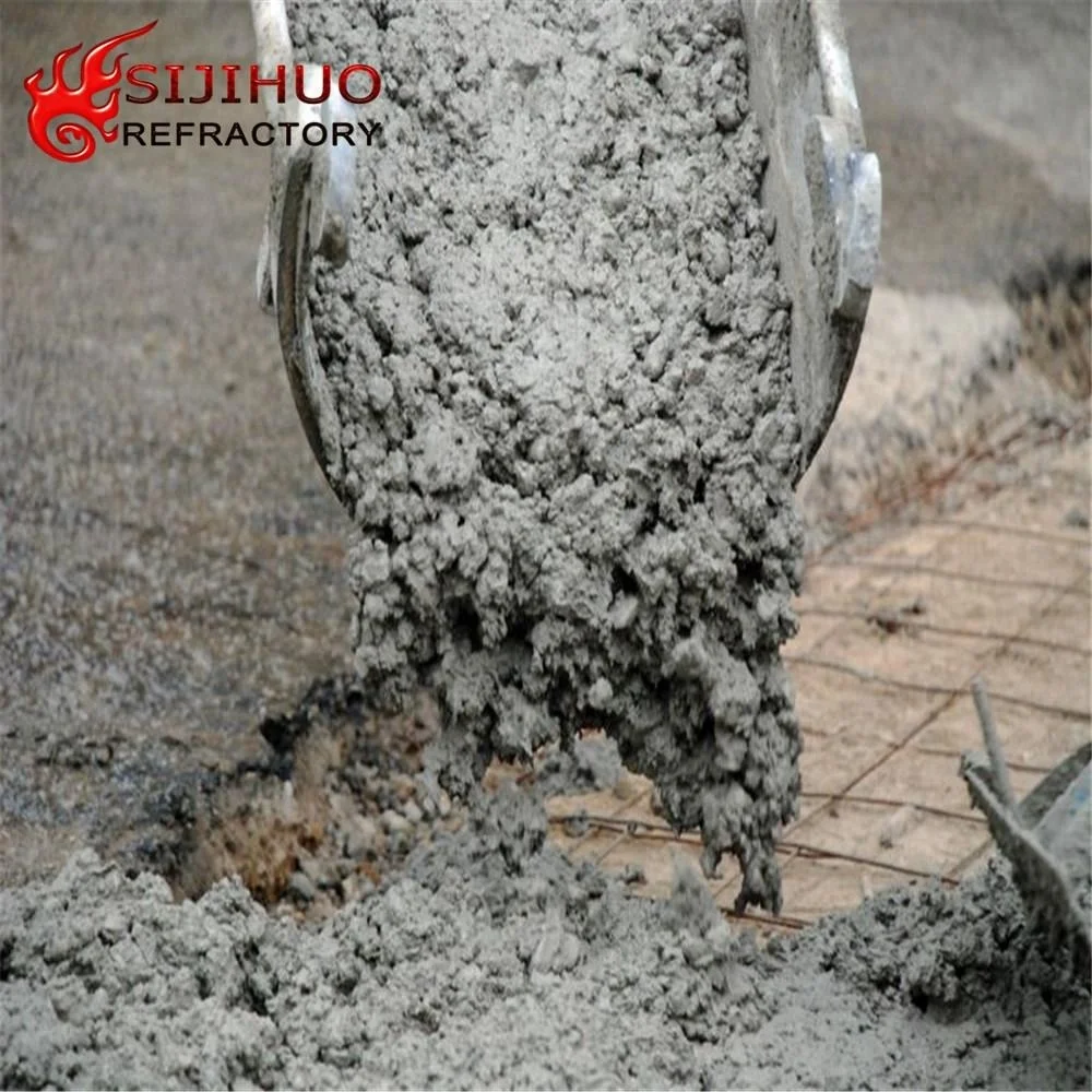 heat resistant high alumina castable refractory cement