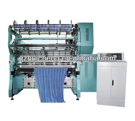 Muster Press Tricot Warp Knitting Machinery With EL System and Cut presser