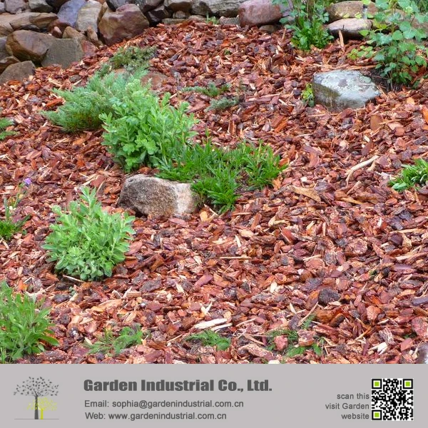 Soil Mulching Product Pine Bark Wood Chips