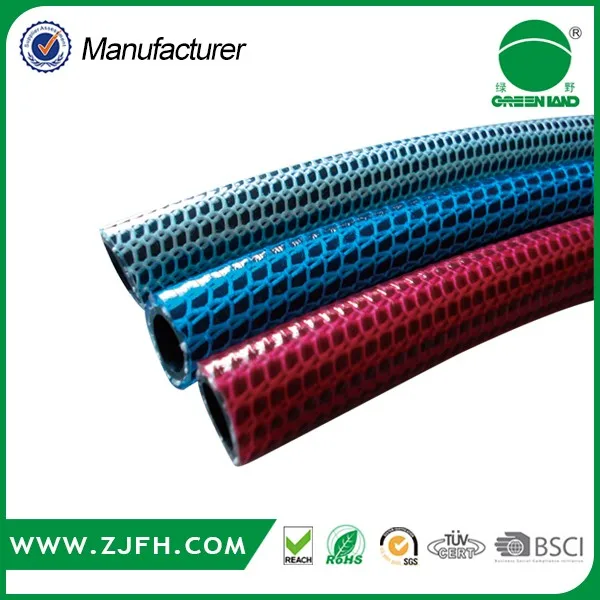 
5/8 inch soft PVC Textile Braided hose knitting hose Garden Water Hose pipe 