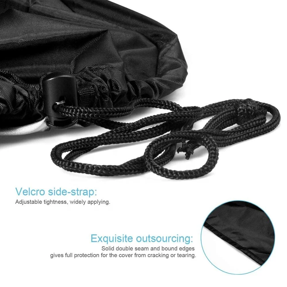 
High quality Customer design uv protected oxford/pe fabric garden waterproof charcoal bbq grill cover 