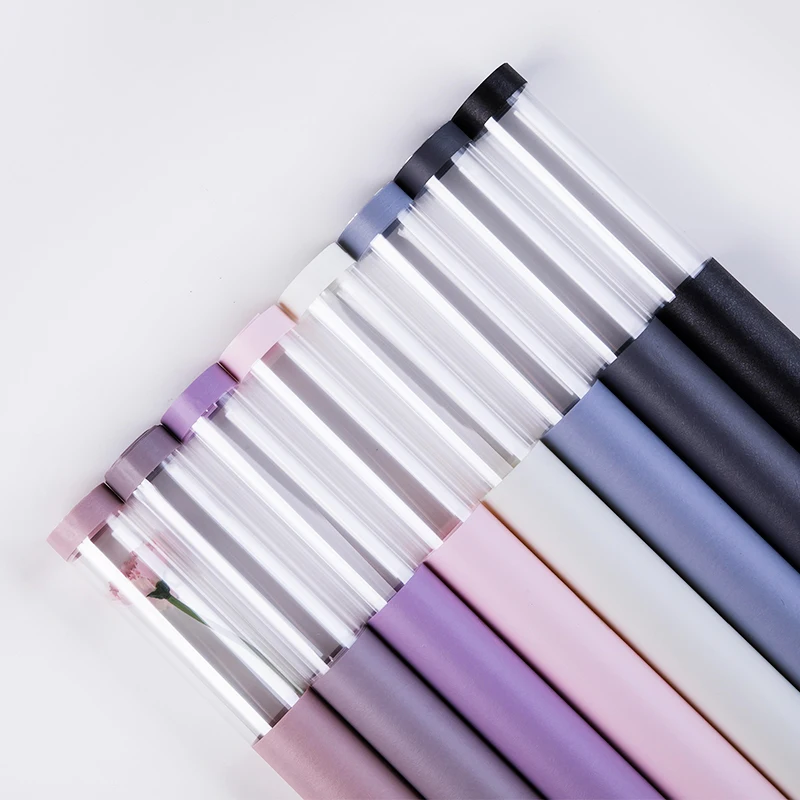 
Оптовая продажа, водонепроницаемая упаковочная бумага из нетканого материала с изображением свежих цветов 