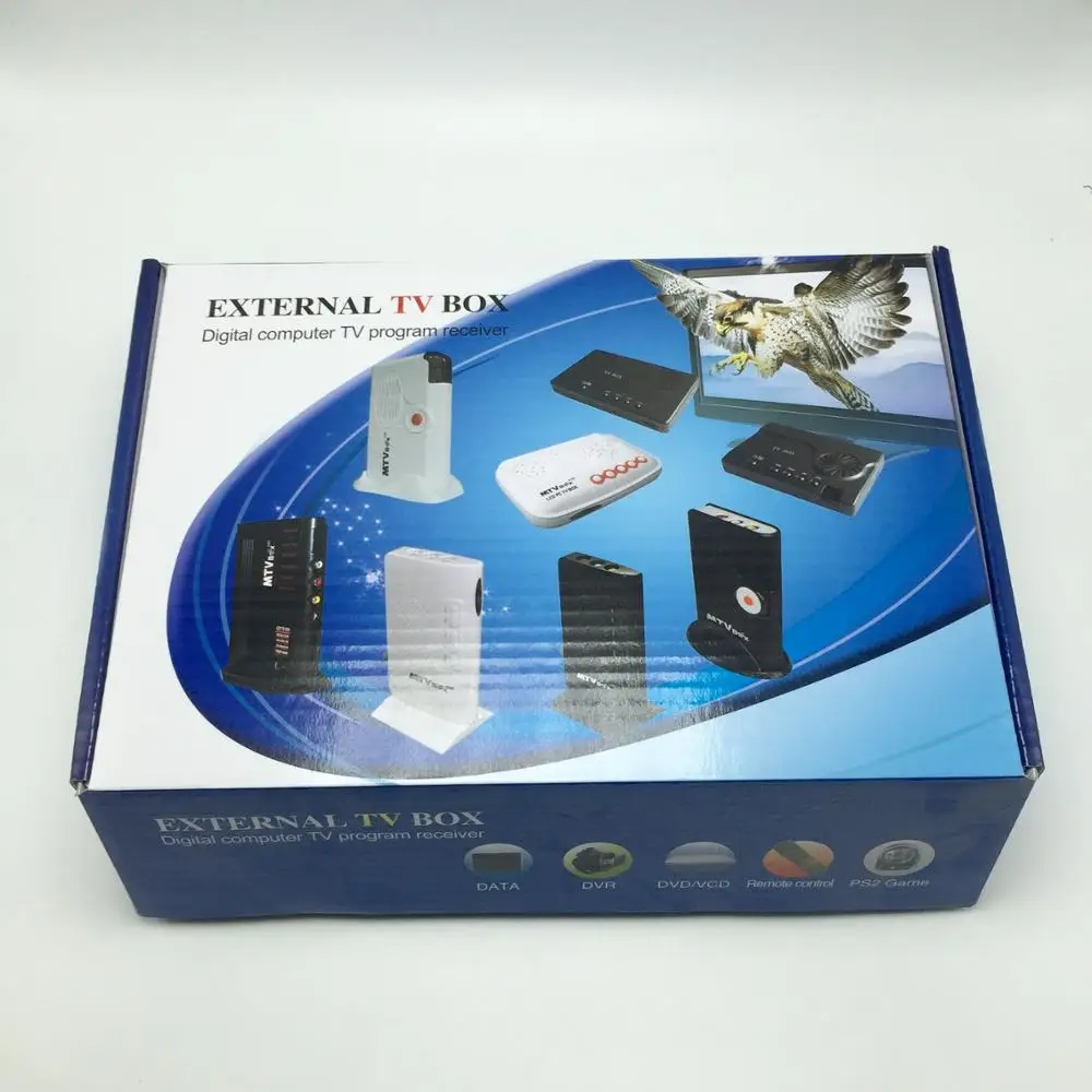 Внешний приемник цифрового эфирного телевидения HDTV LCD tv Box/аналоговый ТВ тюнер Box / CRT монитор Set Top Box