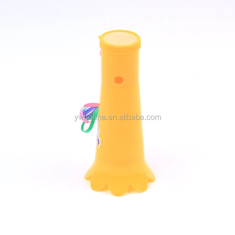 party kids 6 inch football game air trumpet/fan bugle party air horn/party air horn