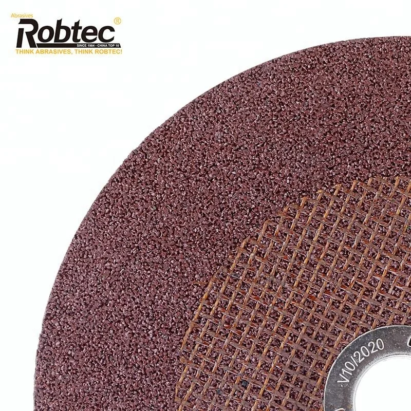 
ROBTEC 180*6*22.2mm China Factory Direct Sale Abrasive Disc Grinding Wheels For Polishing Stainless Steel And Metal 