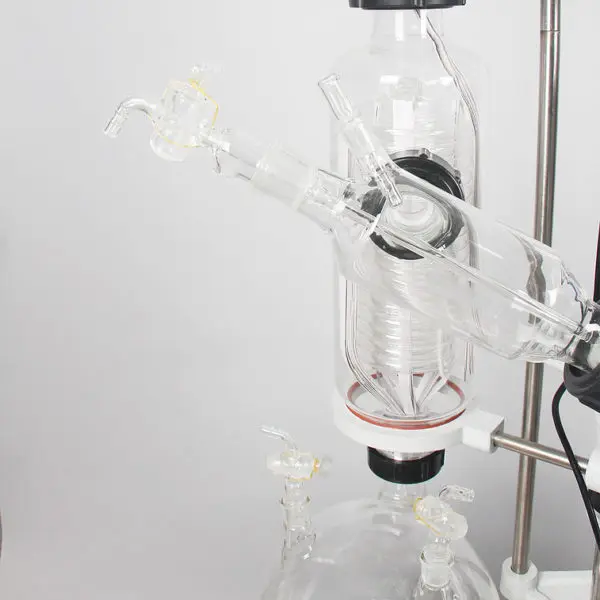 50l lowest price rotary evaporator with chiller and vacuum pump used for vacuum distilltion and ethanol recovery