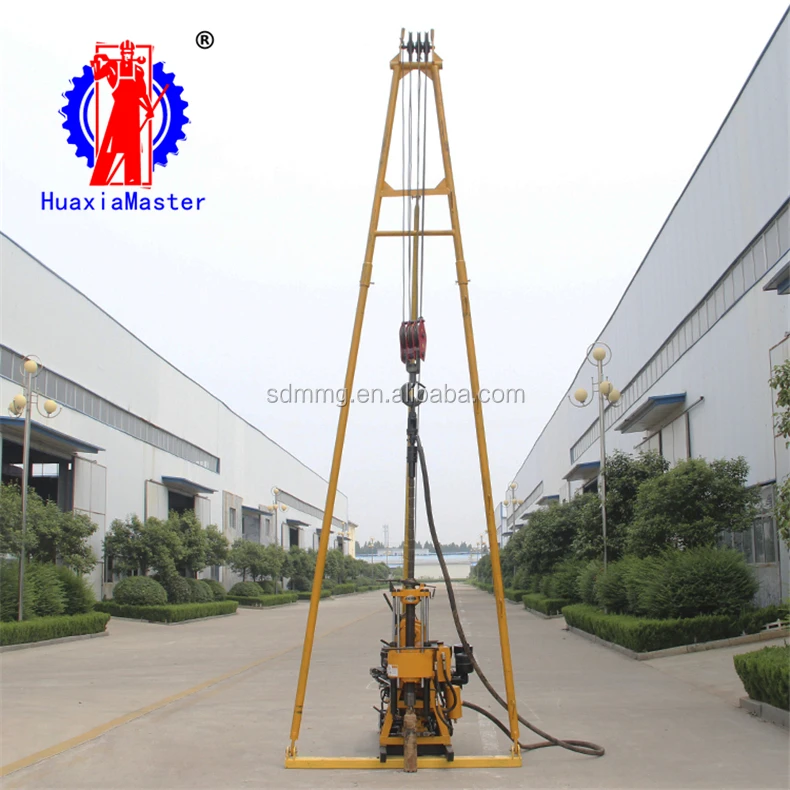 
supply HZ-130Y diamond borehole drilling equipment/hydraulic water well drilling rig machine sampling drill 