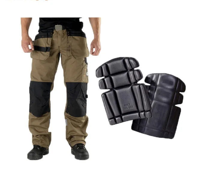 Industrial Protection Work Trousers Eva Foam Knee Pads