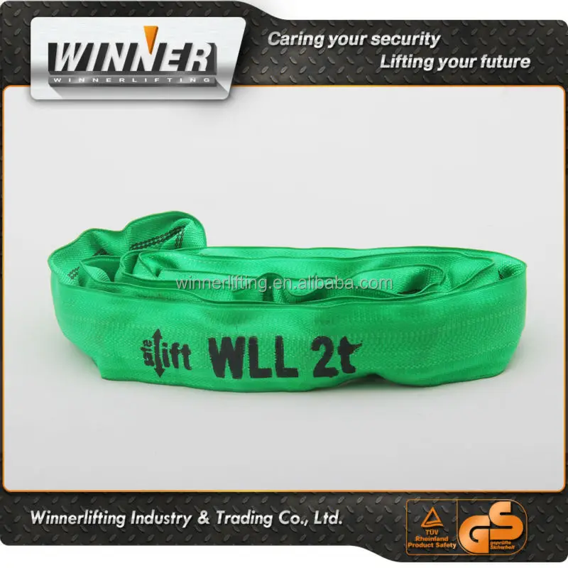 Цена от производителя синтетический полиэстер круглый слинг