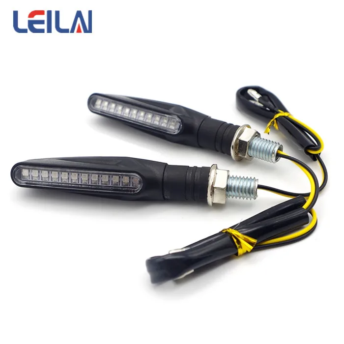 Motorcycle Spare Parts Accessories 12V LED Turn Signal Indicators DRL Light For Motorcycle