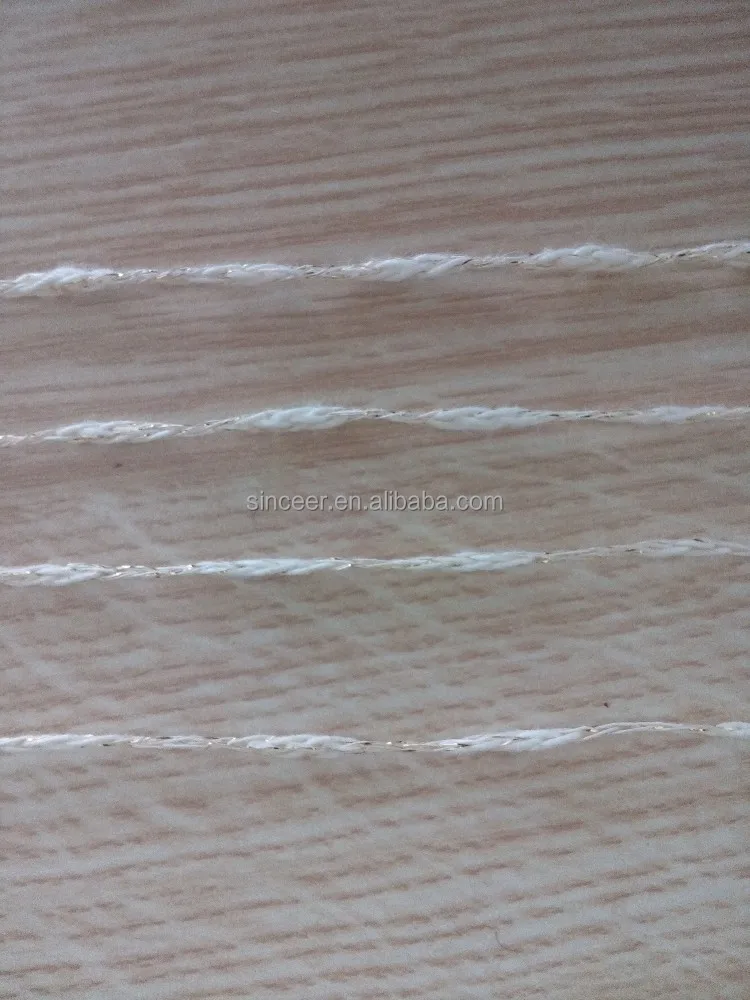 1/2.4NM sausage kintting yarn 81%cotton 19%gold lurex