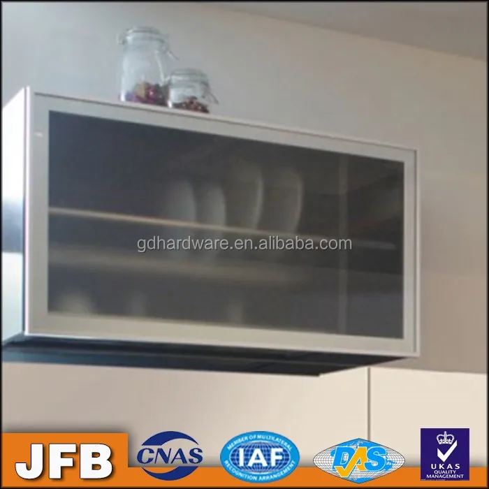 made in China home furniture kitchen accessories kitchen cabinet aluminum frame glass door kitchen cabinet doors with glass