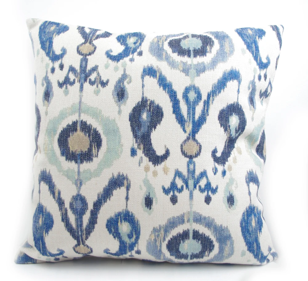 Decorative Custom Printed Cotton Linen Cushion Cover Pillow Case 65x65