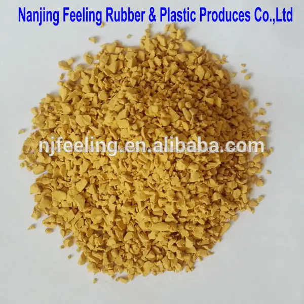 Цена гланулов EPDM - жетая EPDM крошка -FN-D-14121002