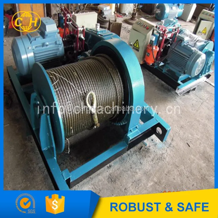 electric hoist winch lifting 5 8 10 12 15 18 20 22 23 24 25 26 27 28 30 32 33 35 36 38 MT kw motor  frequency conversion voltage
