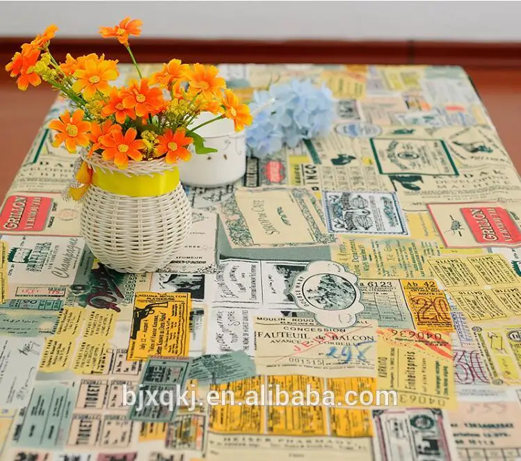 China manufactory supply bulk bed poly cotton linen upholstery fabric with cheap price