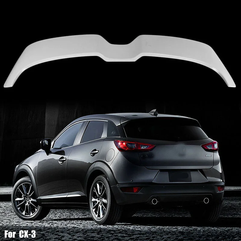 ABS Rear Trunk Spoiler Wing for Ma zda CX-3 CX3 Hatchback 2016-2018 Rear Spoiler
