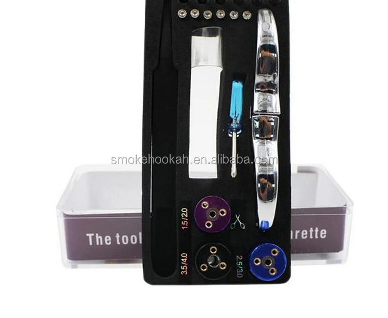 wholesale new Magic stick CW Coil Jig 6 in 1 E cigarette tool kit Rebuildable RDA tool kit