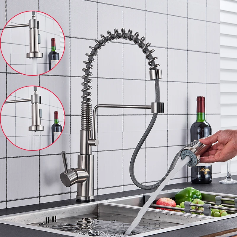 
Wholesale and Retail Sensor Kitchen Faucet Lead-free Sensitive Stainless Steel Faucet Mixer Touch Used For Kitchen Sink Tap 