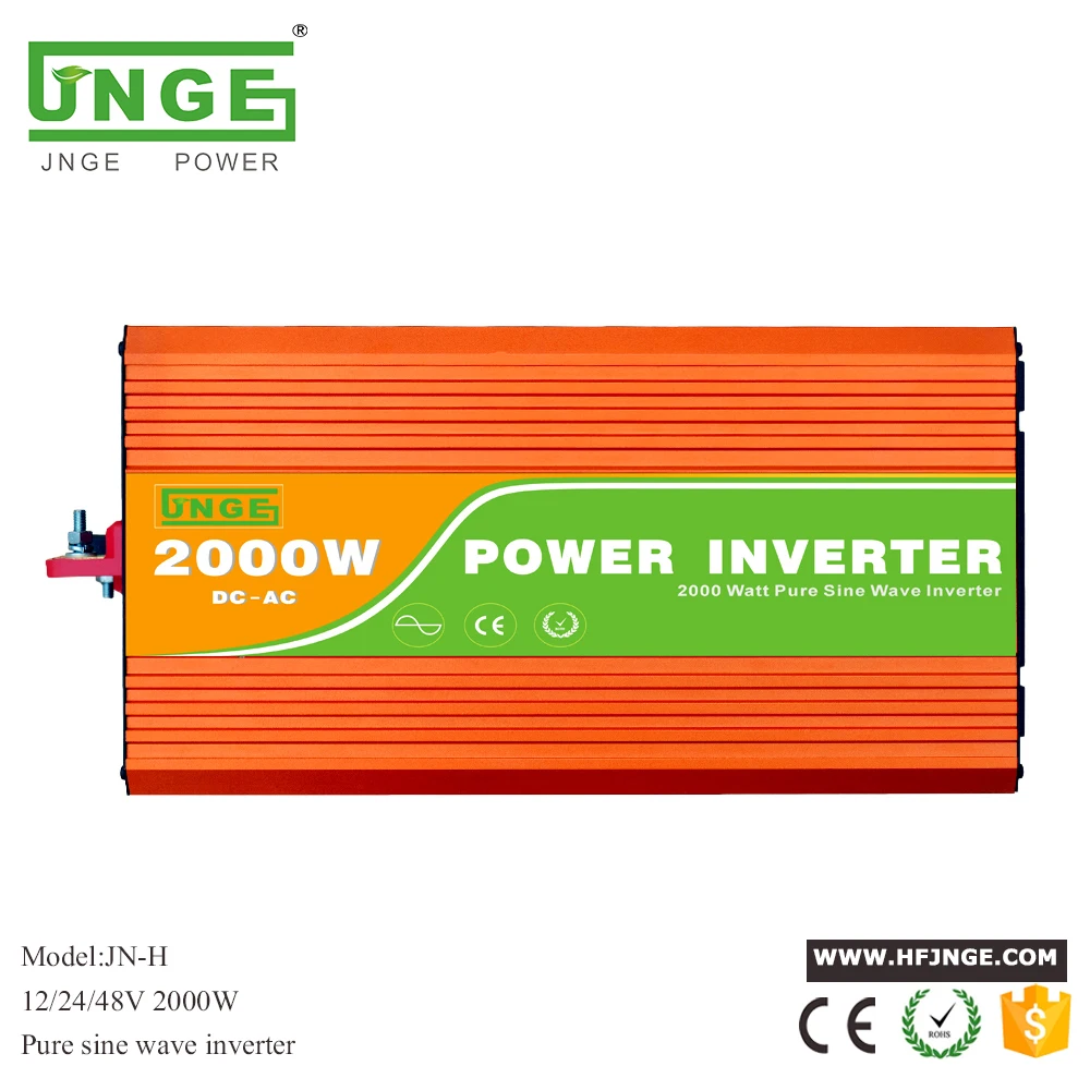 Off Grid DC To AC 12V 24V 48V Pure Sine Wave Inverter 2000W