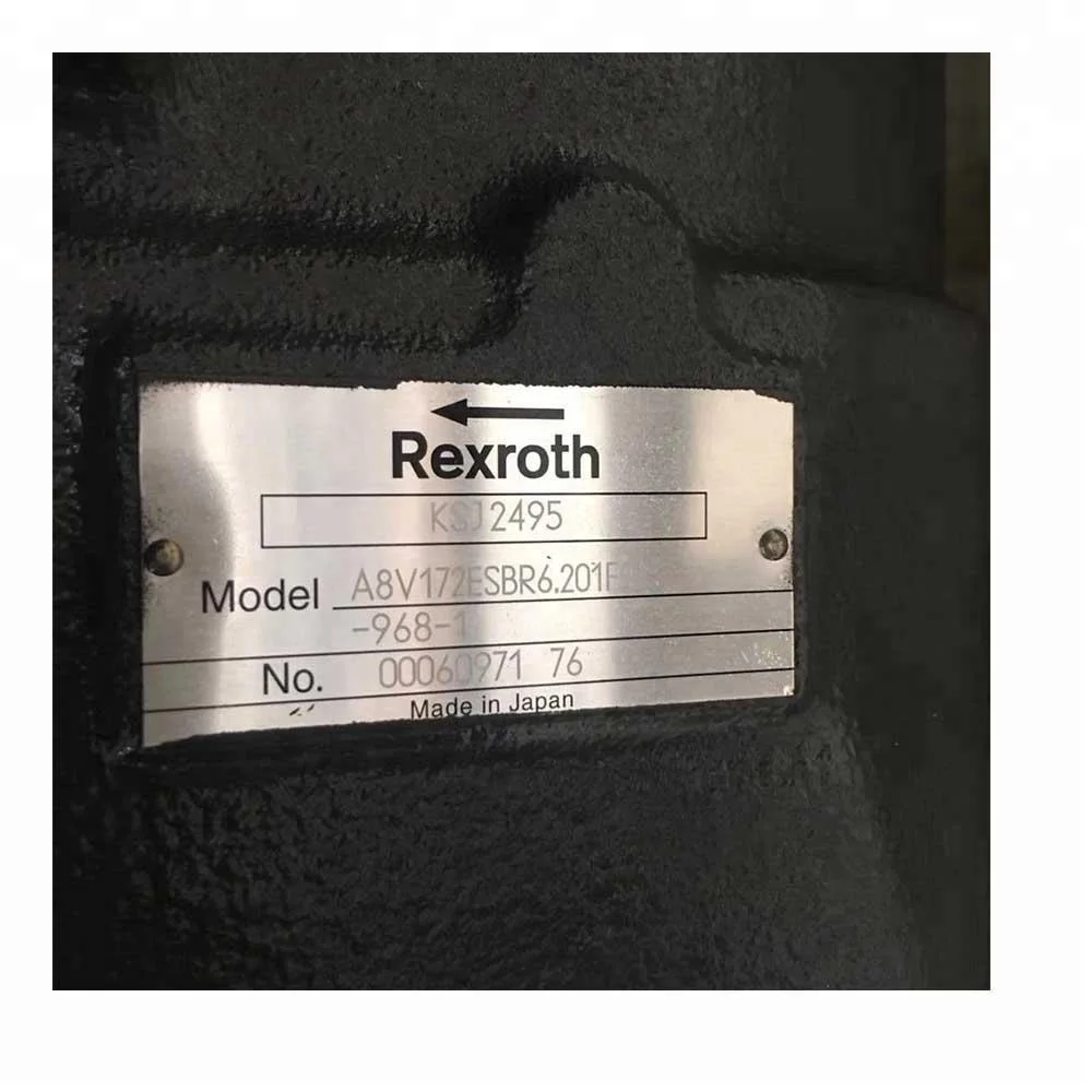 A8V172ESBR Main Piston Pump KTJ1721 SH430 SH340 SH500 Hydraulic Pump For Excavator