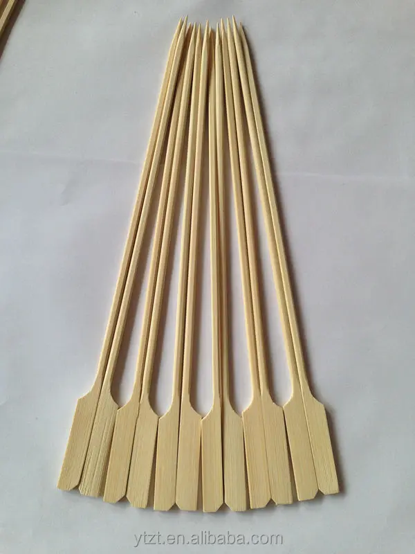 Doner Kebab Teppo Paddle Bamboo flat Skewer Made Machine
