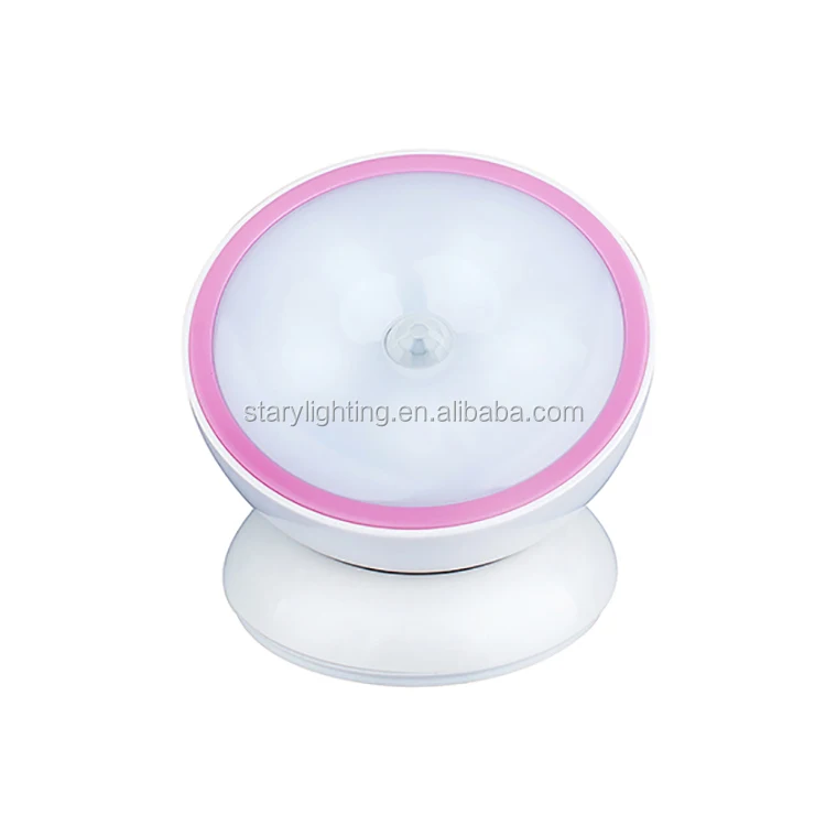 STARYNITE Mini Auto Pir Led Motion Sensor Night Lights for Outdoor Indoor Cabinet Closet Corridor Bedroom