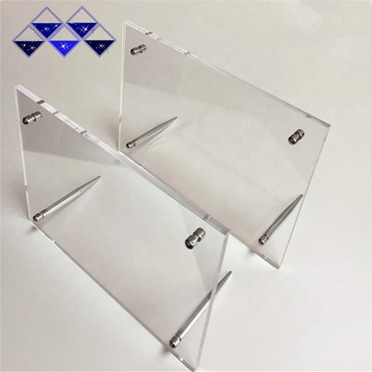 Wholesale multi size transparent a4 acrylic photo frame