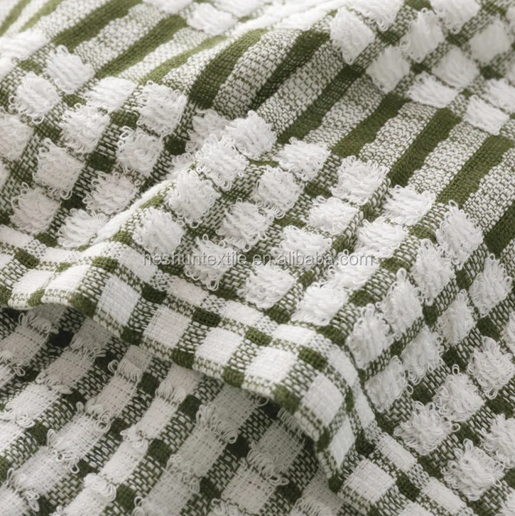 Chinese supplier 100% cotton yarn dyed jacquard kitchen cleaning towel