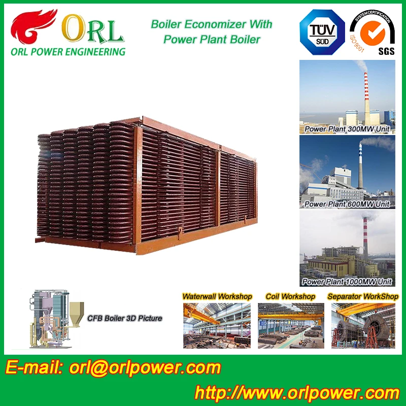 Белый экономайзера котла ISO9001