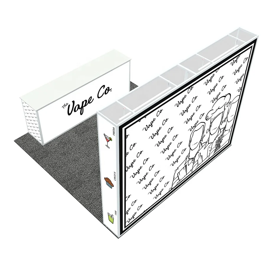 Tawns 3m x 3m Portable Fabric Led Light Box Backlit Display