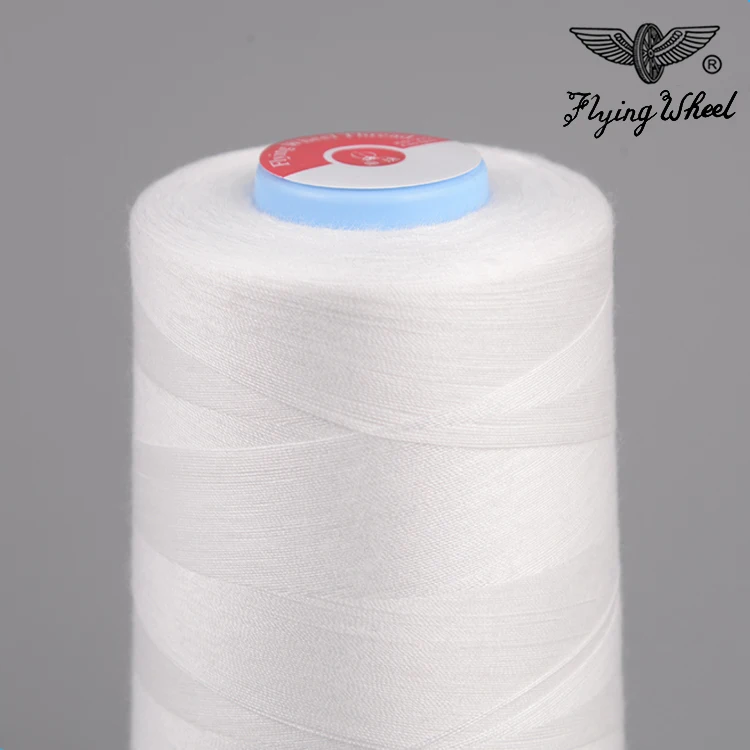 Corespun Sewing Thread 45S/2 Tex24 Ticket 120 Polyester Cotton Polyester Filament Wrap with Cotton Yarn Free Sample Z-twist